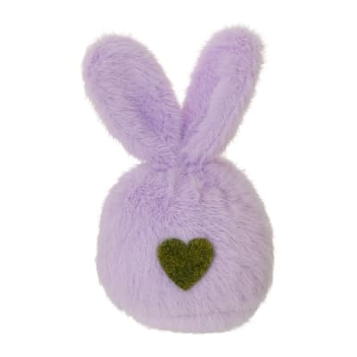 ADORNO COELHO CORAÇÃO 13 CM PÁSCOAMOR
