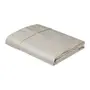 JOGO DE CAMA KING 4 PEÇAS HIGH-SATIN - BEGE - Foto 3