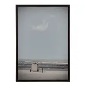 QUADRO 35 CM X 50 CM CARRITA - NOZES/AZUL CLARO - Foto 2