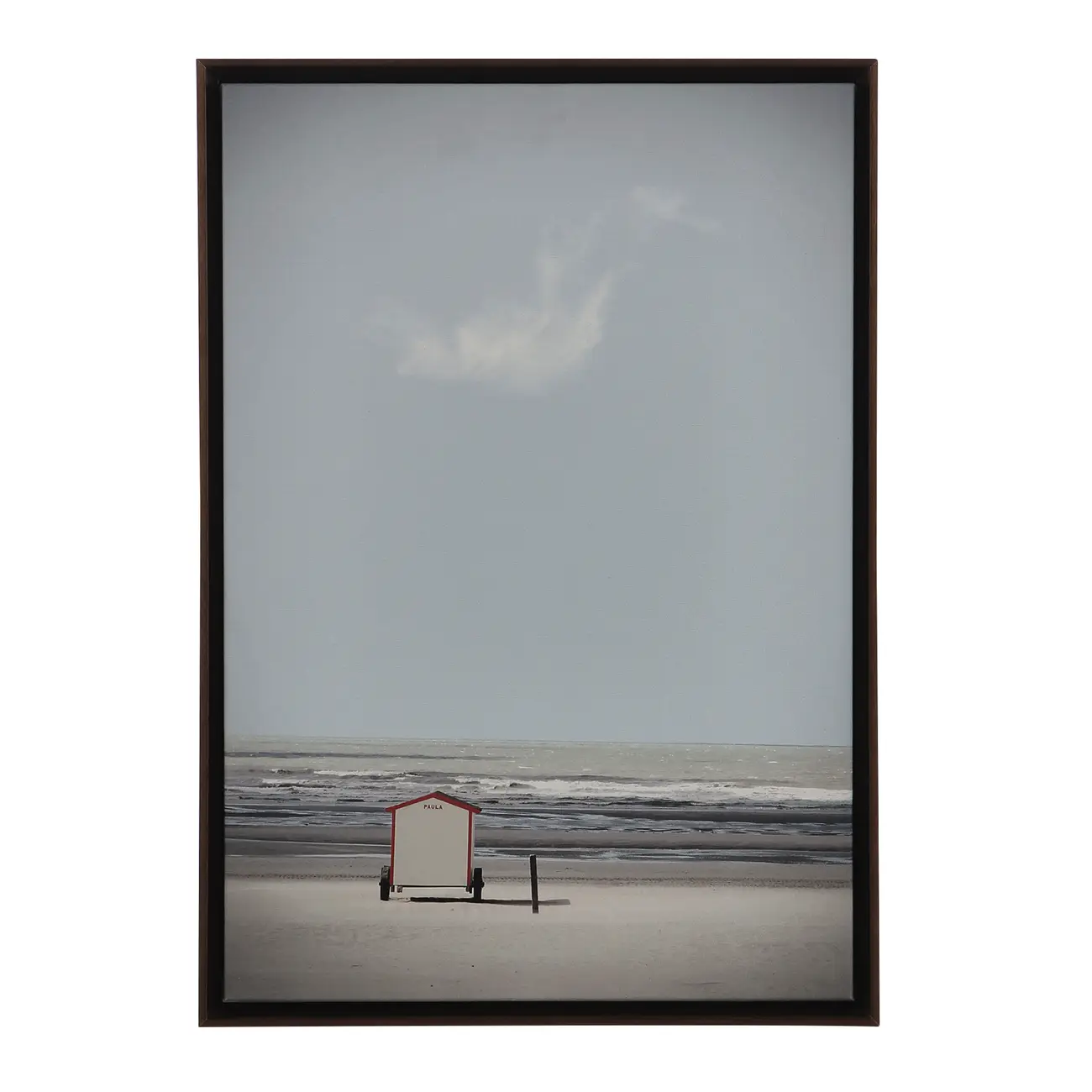 QUADRO 35 CM X 50 CM CARRITA - NOZES/AZUL CLARO - Foto 2