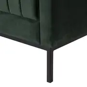 SOFÁ-CAMA 3 LUGARES MARAD - MALAQUITA/PRETO - Foto 7