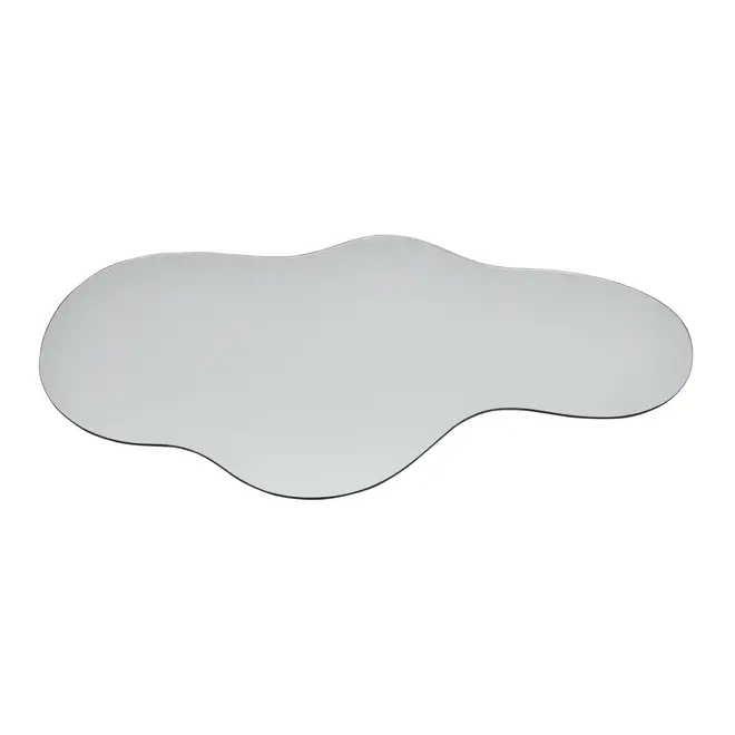 ESPELHO 45 CM X 70 CM LIQUID - PRATA - Foto 4
