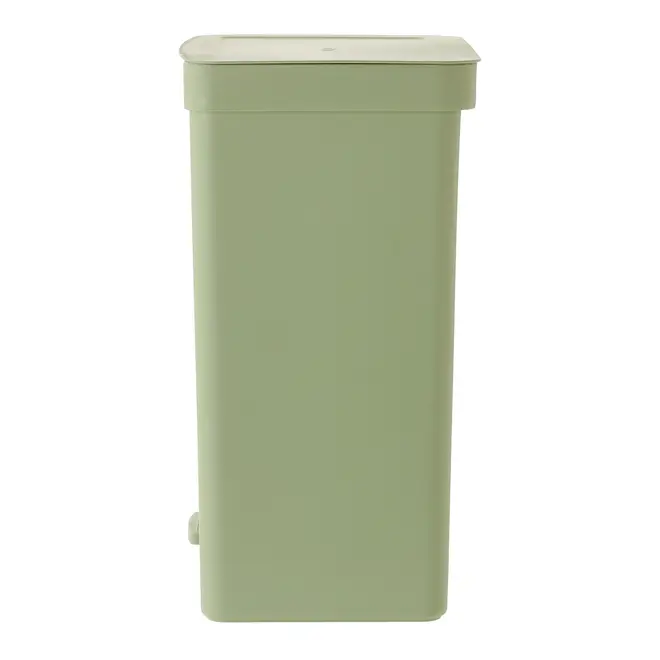 LIXEIRA DUPLA COM PEDAL 30 L TRIUM - SÁLVIA/CINZA - Foto 5