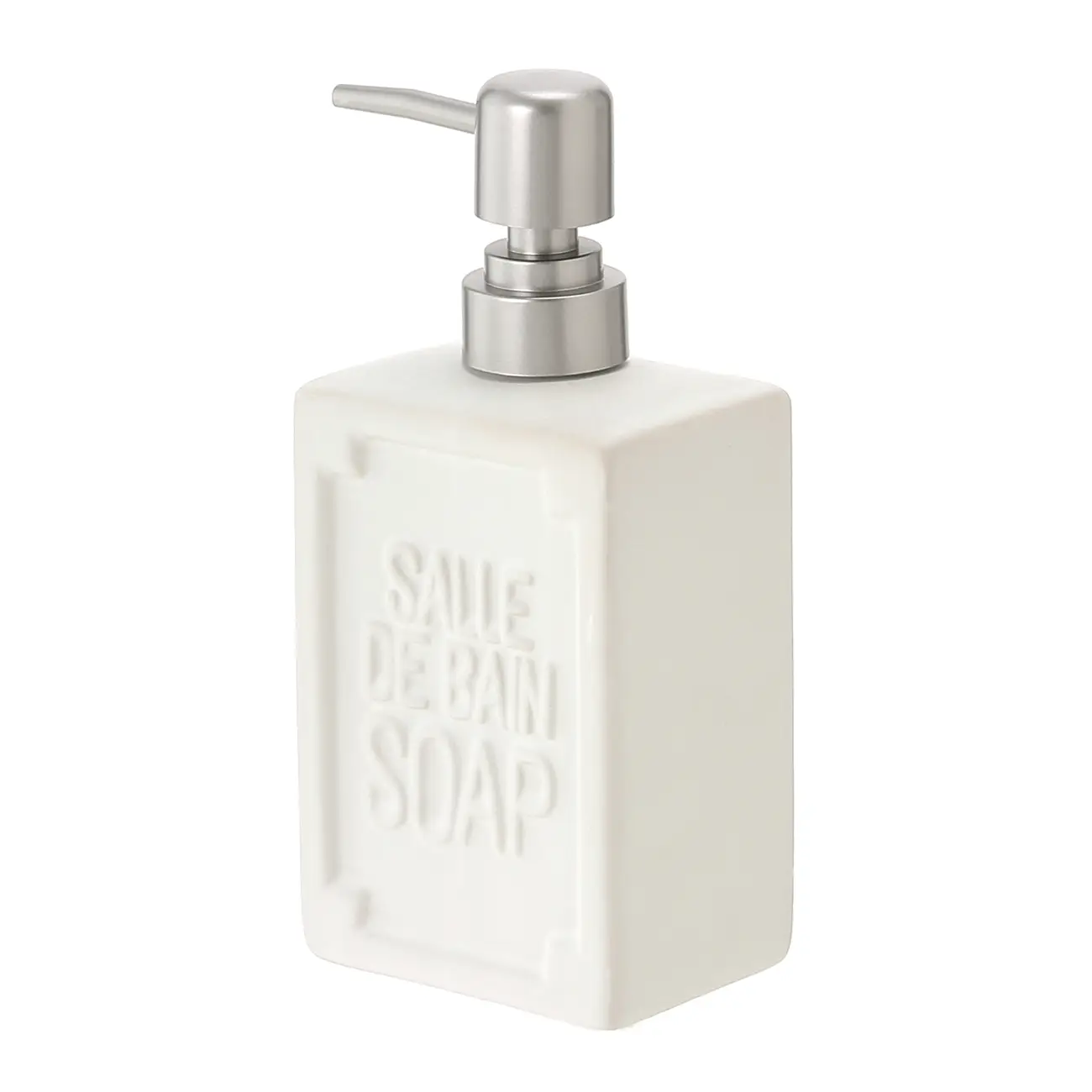 KIT PARA BANCADA 3 PEÇAS SALLE DE BAIN - BRANCO/CROMADO - Foto 5