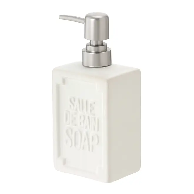KIT PARA BANCADA 3 PEÇAS SALLE DE BAIN - BRANCO/CROMADO - Foto 5