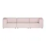 SOFÁ 3 LUGARES COM 2 CANTOS SOFO - MIXY QUARTZO ROSA - Foto 1
