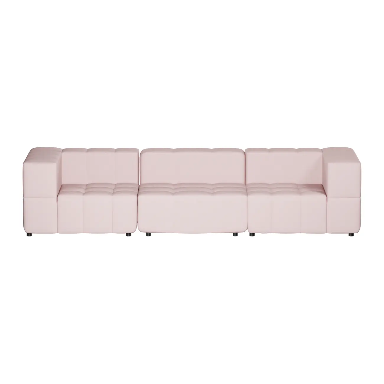 SOFÁ 3 LUGARES COM 2 CANTOS SOFO - MIXY QUARTZO ROSA - Foto 1