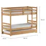 BELICHE 78 C/CAMA INFERIOR 78 TEEN - AMÊNDOA - Foto 2