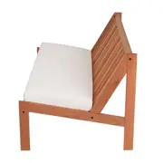 SOFÁ 2 LUGARES COM ALMOFADA LIPTO - EUCALIPTO/BRANCO - Foto 3