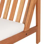 SOFÁ 2 LUGARES COM ALMOFADA LIPTO - EUCALIPTO/BRANCO - Foto 7