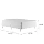 CAMA BOX DE CASAL 138 C/ GAVETA MAX DOSS - BRANCO/BRANCO - Foto 2