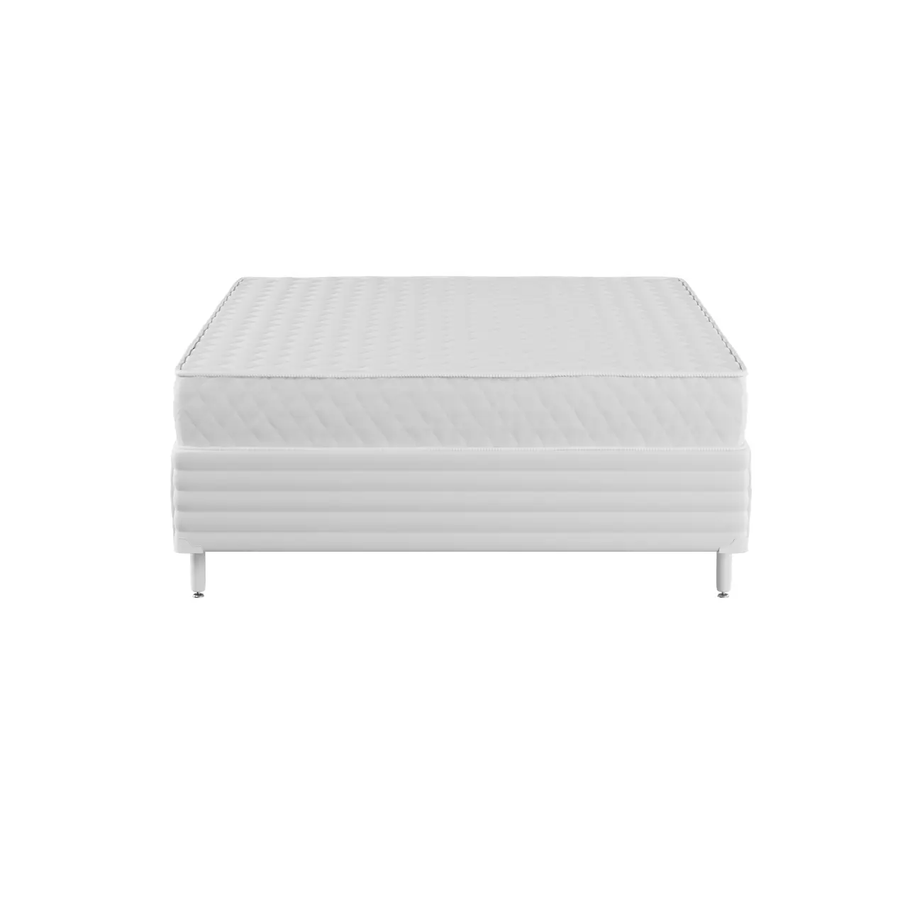CAMA BOX DE CASAL 138 C/ GAVETA MAX DOSS - BRANCO/BRANCO - Foto 1
