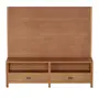 RACK COM PAINEL TV 2GV. 181X50 ARMAZÉM - NOZES/NOZES - Foto 1