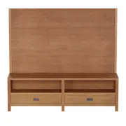 RACK COM PAINEL TV 2GV. 181X50 ARMAZÉM - NOZES/NOZES - Foto 1