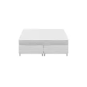 CAMA BOX QUEEN 158 MAX DOSS - BRANCO/BRANCO - Foto 4
