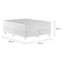 CAMA BOX QUEEN PREMIUM - BRANCO/BRANCO - Foto 4