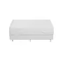 CAMA BOX QUEEN PREMIUM - BRANCO/BRANCO - Foto 3