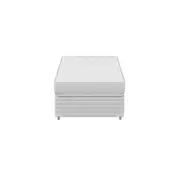 CAMA BOX DE SOLTEIRO 88 COM BAÚ MAX DOSS - BRANCO/BRANCO - Foto 4