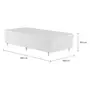 CAMA BOX DE SOLTEIRO 88 MAX DOSS - BRANCO/BRANCO - Foto 2