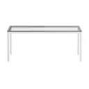 MESA 1,80 M X 95 CM TAMPO VIDRO METRIC