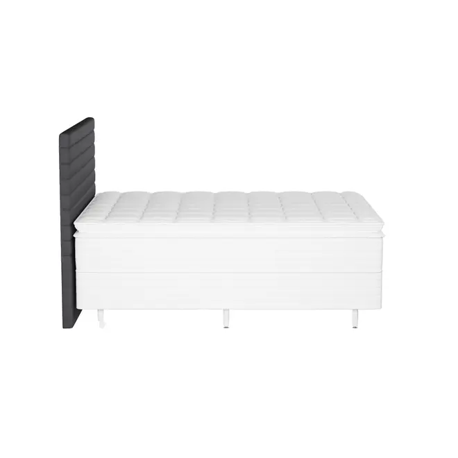 CAMA DE CASAL/QUEEN LINIEN PREMIUM - KONKRET/BRANCO - Foto 4