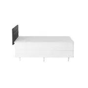 CAMA QUEEN RESTING MIDDY - KONKRET/BRANCO - Foto 4