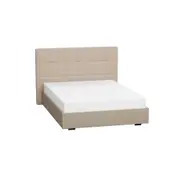 CAMA DE CASAL 1,38 M C/ CABECEIRA SOX - BEGE - Foto 1