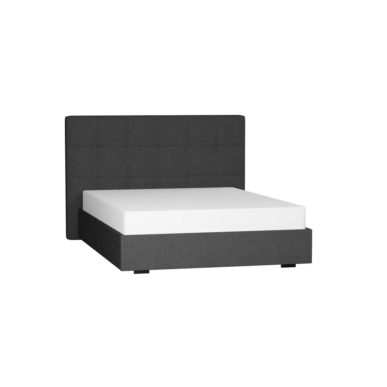 CAMA DE CASAL 1,38 M C/ CABECEIRA SOX - KONKRET - Foto 1