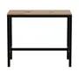 METRIC MESA ALTA 120X70 C/CAIXA CONECT. - PRETO/FREIJÓ - Foto 1