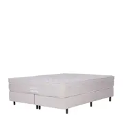 MIDDLE CAMA BOX QUEEN 158 - CINZA/PRETO - Foto 1