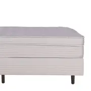 MIDDLE CAMA BOX QUEEN 158 - CINZA/PRETO - Foto 4