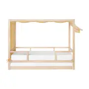 TENDINHA CAMA SOLTEIRO C/CAMA INFERIOR - NATURAL WASHED/MULTICOR - Foto 2