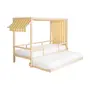 TENDINHA CAMA SOLTEIRO C/CAMA INFERIOR - NATURAL WASHED/MULTICOR - Foto 3