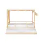 TENDINHA CAMA SOLTEIRO C/CAMA INFERIOR - NATURAL WASHED/MULTICOR - Foto 4