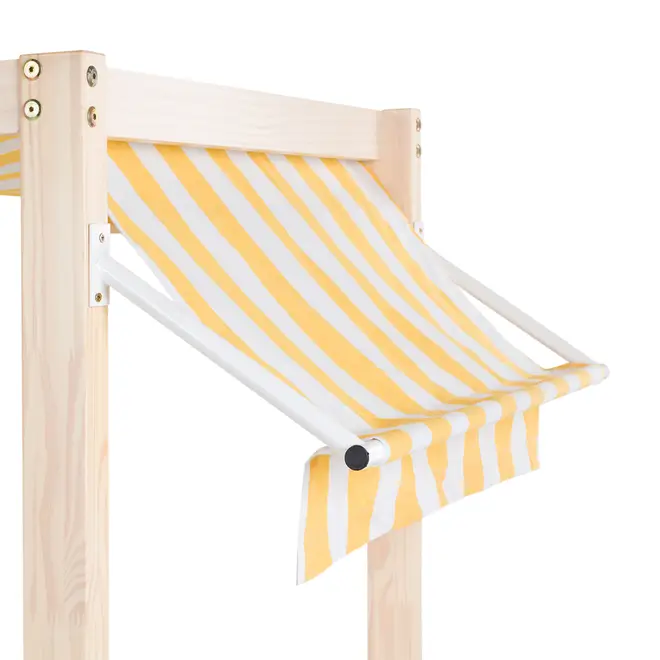 TENDINHA CAMA SOLTEIRO C/CAMA INFERIOR - NATURAL WASHED/MULTICOR - Foto 5