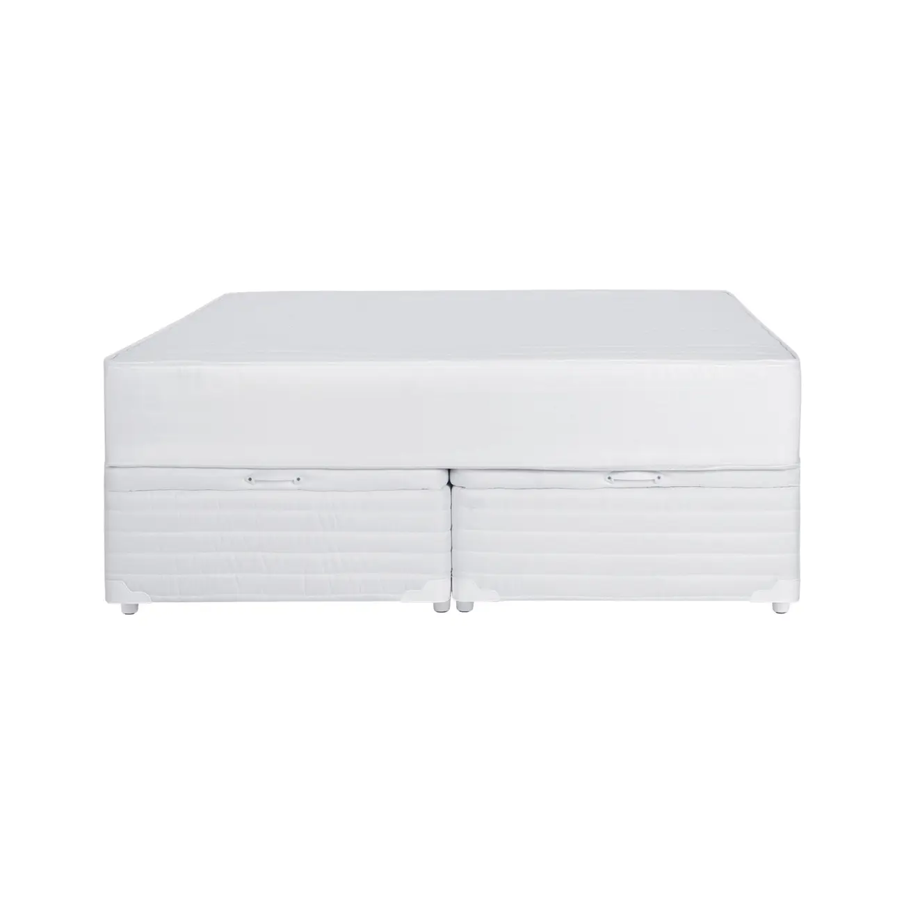 CAMA BOX QUEEN 158 BAÚ MAX FIRST BONNELL - BRANCO - Foto 4