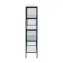 THE GRID ESTANTE 60X136 COM PRATELEIRAS - PRETO/INCOLOR - Foto 3