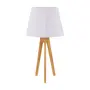LUMINÁRIA DE MESA GÁVEA COM CÚPULA Z - AMÊNDOA/NATURAL - Foto 1