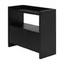 ESTANTE 97 CM X 84 CM VETRO - PRETO/PRETO - Foto 2