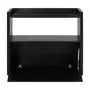 ESTANTE 97 CM X 84 CM VETRO - PRETO/PRETO - Foto 3