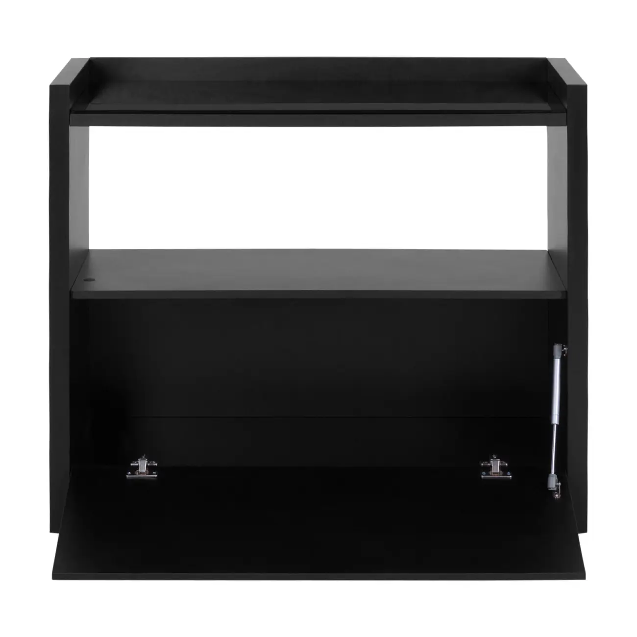 ESTANTE 97 CM X 84 CM VETRO - PRETO/PRETO - Foto 3