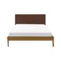 CAMA QUEEN C/CABECEIRA HIPNOS MATELASSÊ - NOZES/CAFÉ - Foto 2
