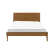 CAMA QUEEN C/CABECEIRA HIPNOS BAMBUS - NOZES/NOZES - Foto 2