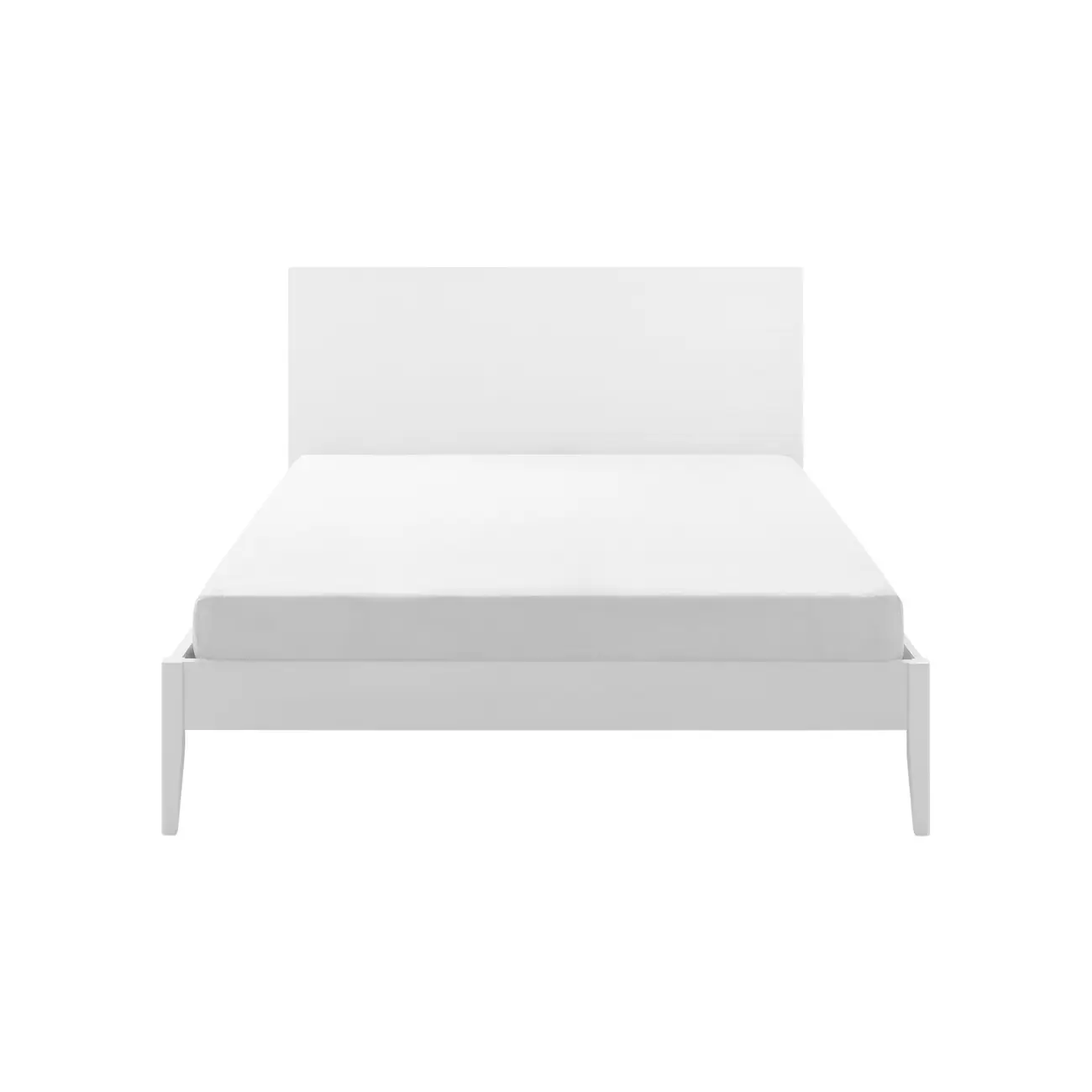 CAMA QUEEN C/CABECEIRA HIPNOS PARALELOS - BRANCO/BRANCO - Foto 2