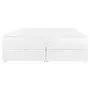 CAMA BOX KING 193 C/BAÚ MIDDY - BRANCO - Foto 2