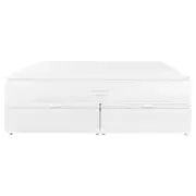 CAMA BOX KING 193 C/BAÚ MIDDY - BRANCO - Foto 2