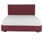 CAMA QUEEN 1,58 M C/ CABECEIRA SOX - VELVET COTELÊ RODONITA - Foto 2