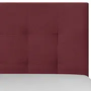 CAMA QUEEN 1,58 M C/ CABECEIRA SOX - VELVET COTELÊ RODONITA - Foto 3