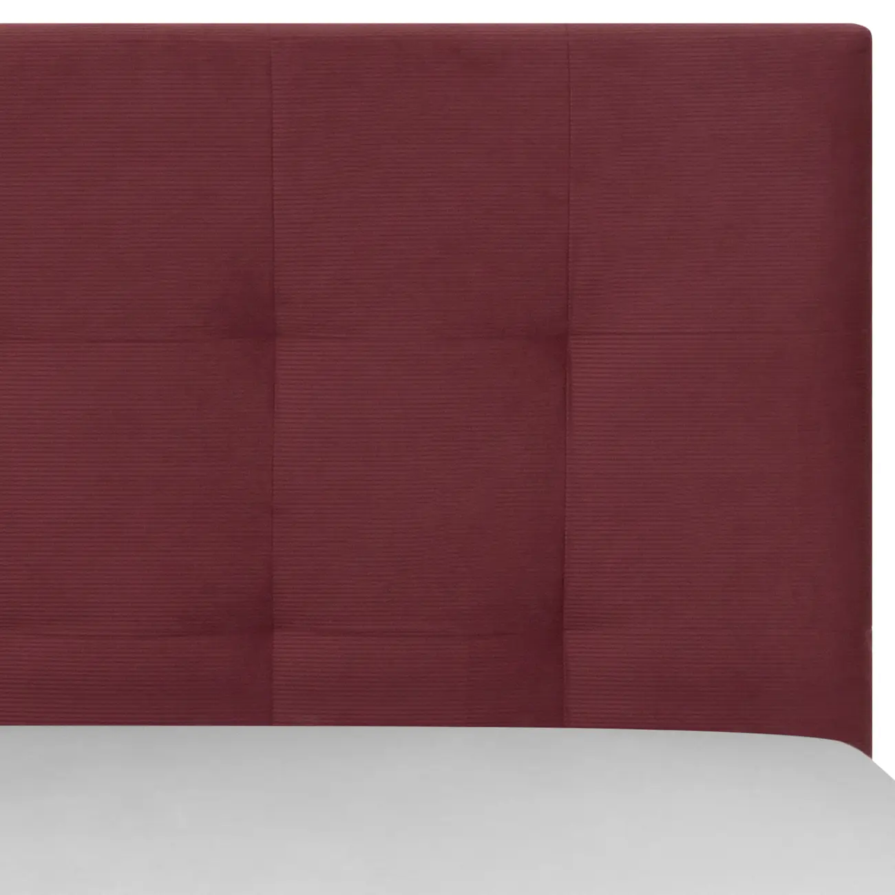 CAMA QUEEN 1,58 M C/ CABECEIRA SOX - VELVET COTELÊ RODONITA - Foto 3