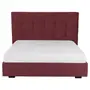 CAMA DE CASAL 1,38 M C/ CABECEIRA SOX - VELVET COTELÊ RODONITA - Foto 2